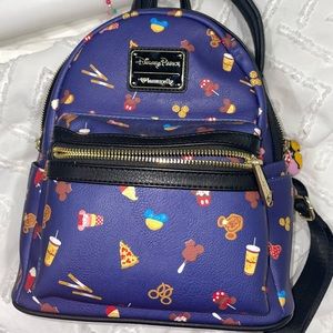 disney minj blue backpack